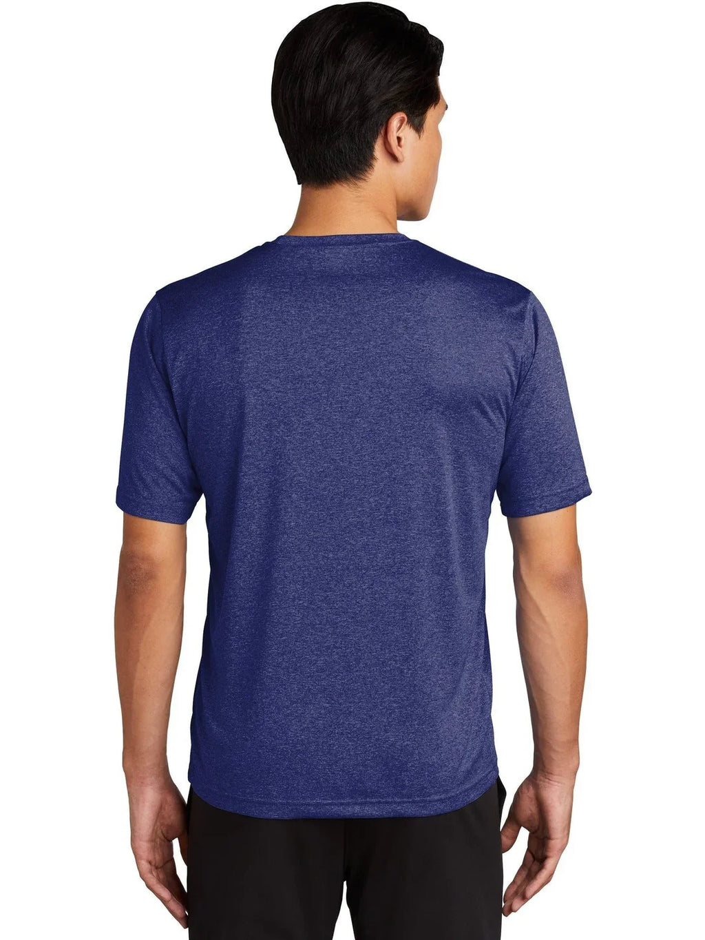 Sport-Tek Heather Contender Tee with custom logo embroidery