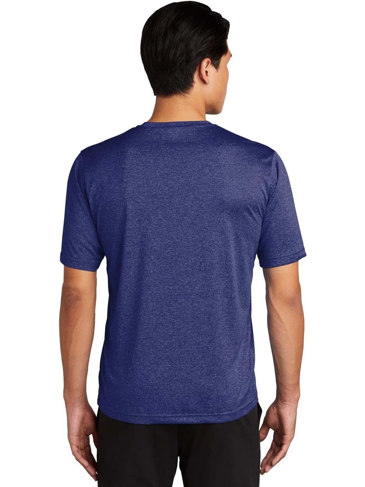 Sport-Tek Heather Contender Tee with custom logo embroidery
