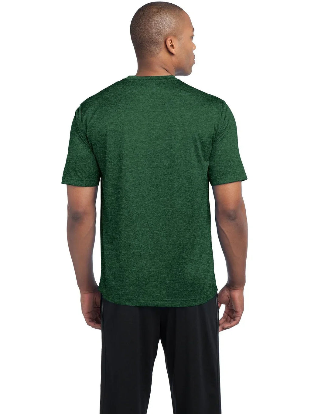 Sport-Tek Heather Contender Tee with custom logo embroidery