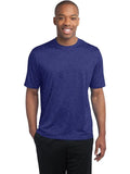 Sport-Tek Tall Heather Contender Tee with custom logo embroidery