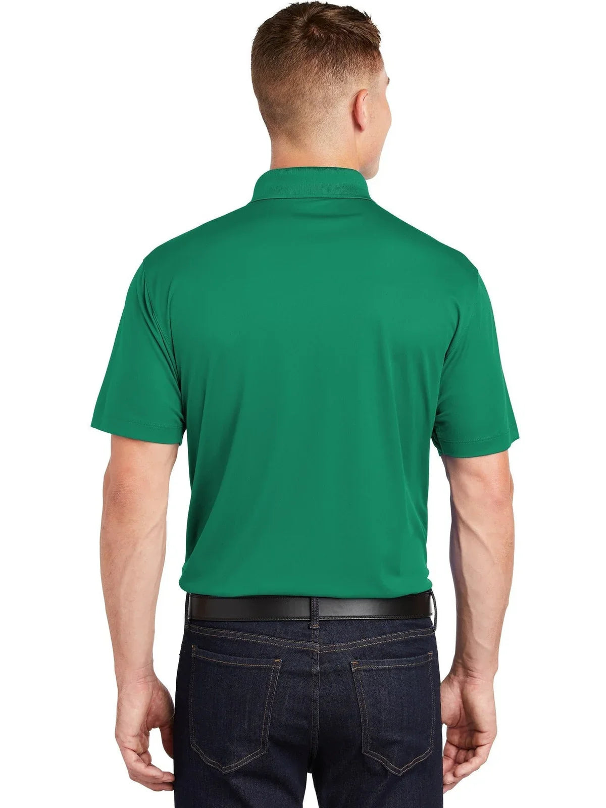 Sport-Tek Tall Micropique Sport-Wick Polo with custom logo embroidery