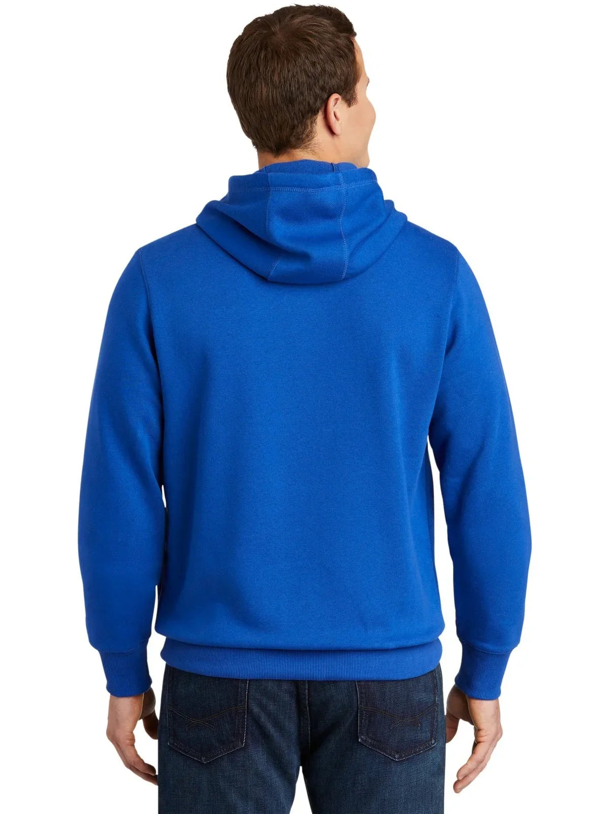 Sport-Tek Tall Pullover Hooded Sweatshirt with custom logo embroidery