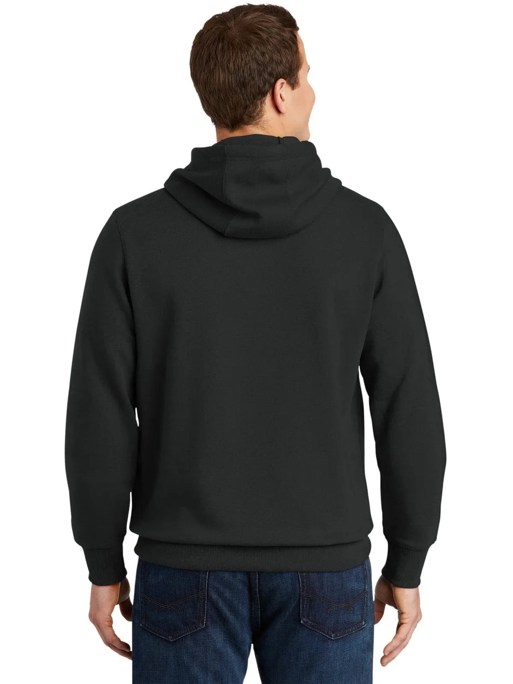 Sport-Tek Tall Pullover Hooded Sweatshirt with custom logo embroidery