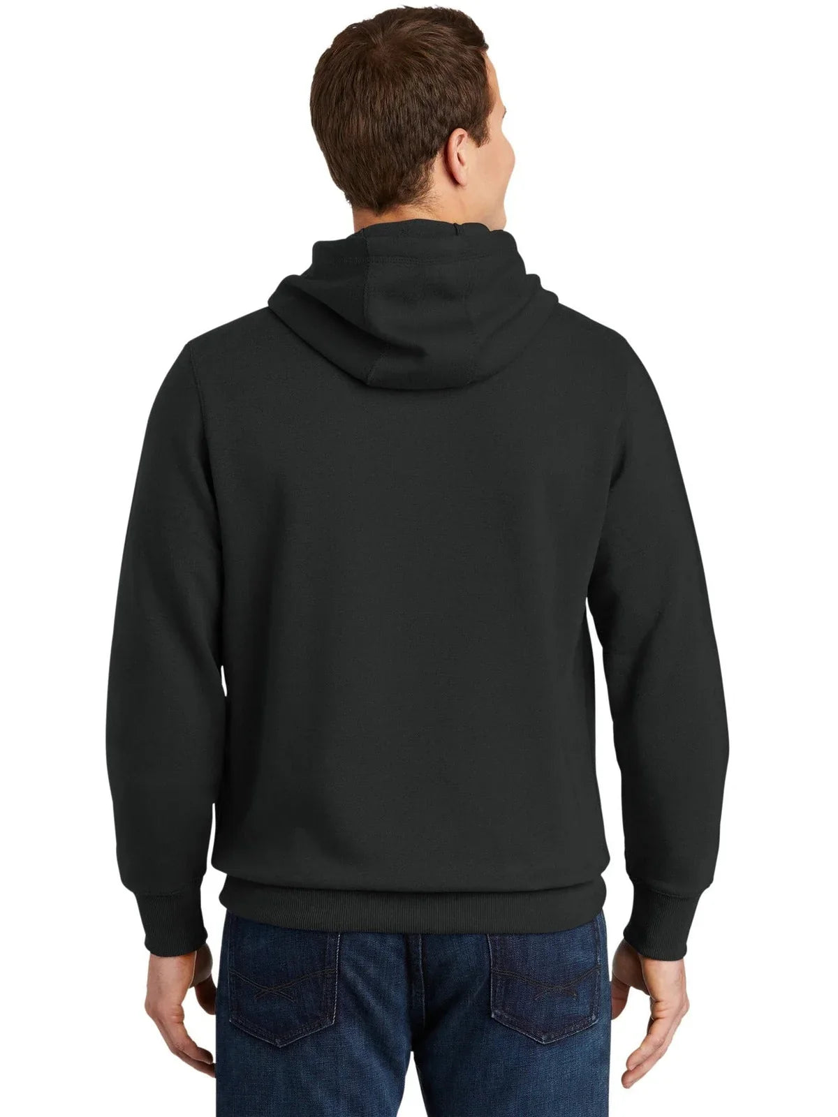 Sport-Tek Tall Pullover Hooded Sweatshirt with custom logo embroidery