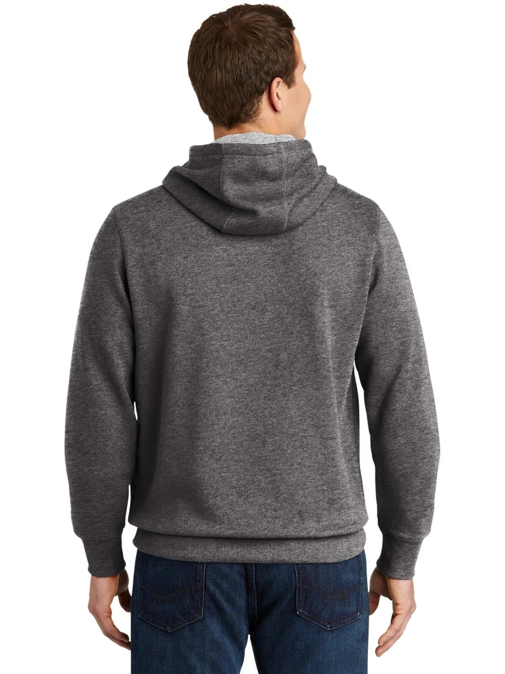 Sport-Tek Tall Pullover Hooded Sweatshirt with custom logo embroidery