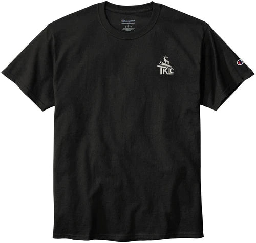 Champion Heritage 6-Oz. Jersey Tee with custom logo embroidery