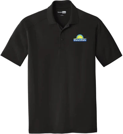 CornerStone Select Lightweight Snag-Proof Polo with custom logo embroidery