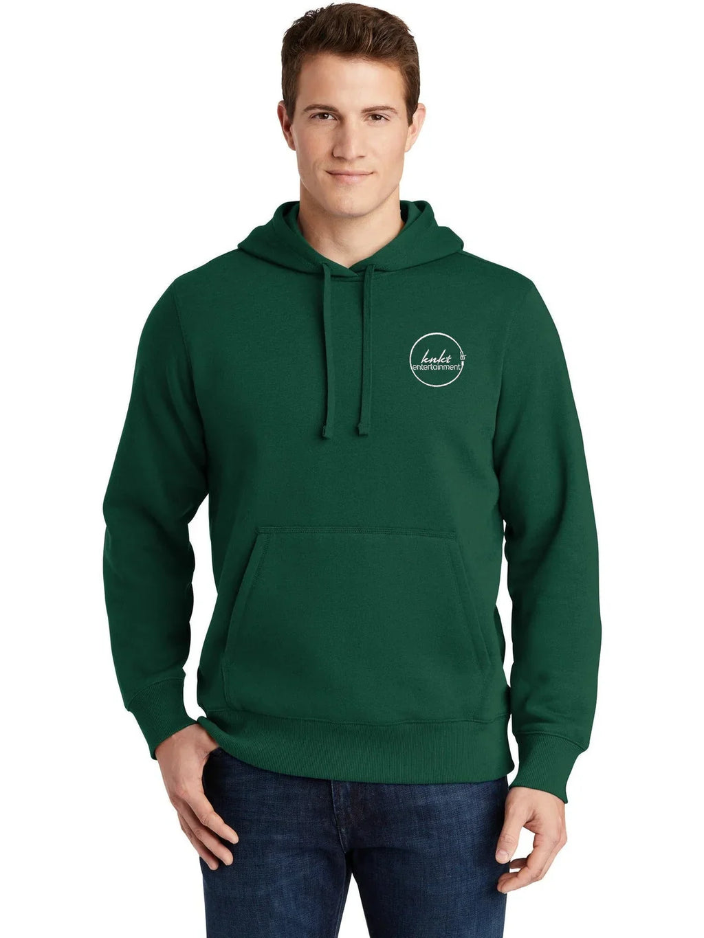 Sport-Tek Tall Pullover Hooded Sweatshirt with custom logo embroidery