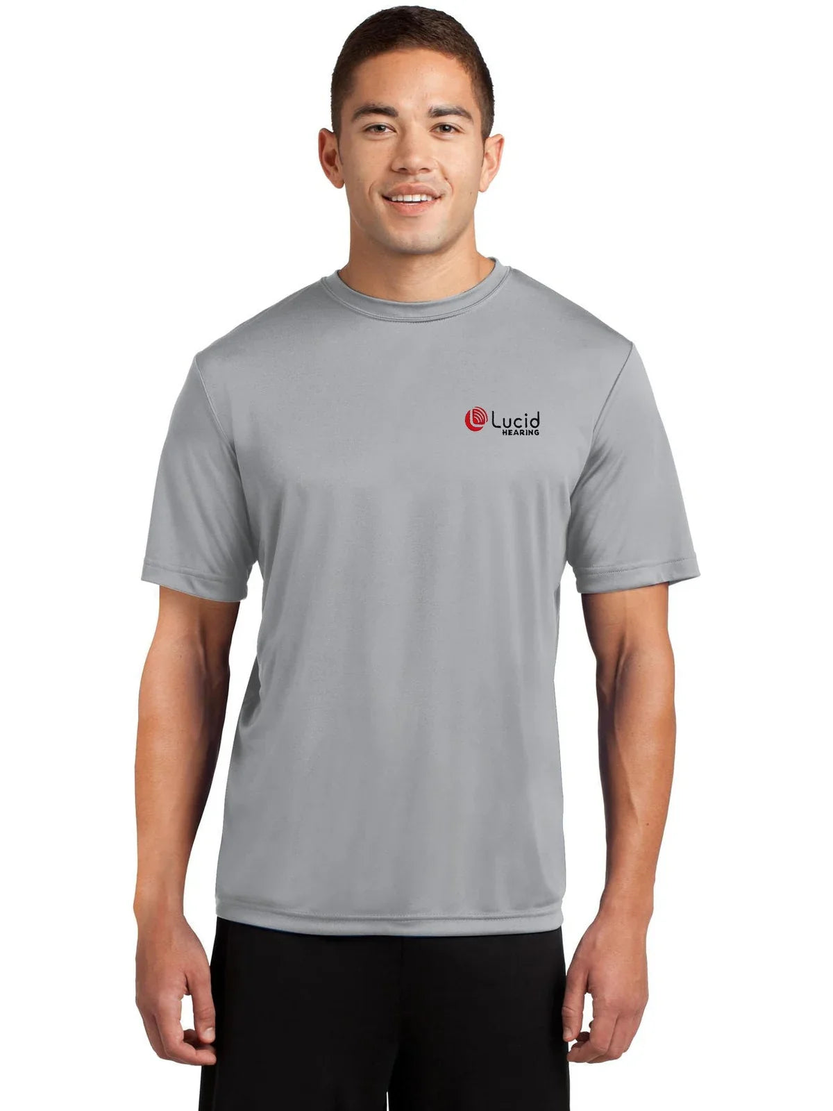 Sport-Tek Tall PosiCharge Competitor Tee with custom logo embroidery