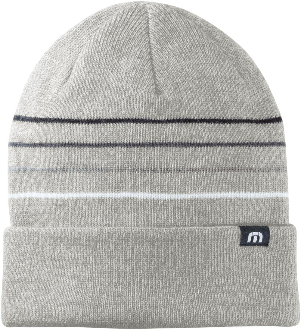 TravisMathew Striped Cuffed Beanie