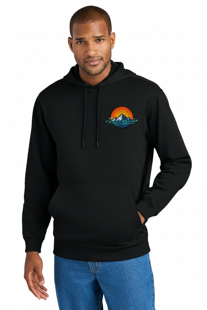 CornerStone Tough Fleece Pullover Hoodie with custom logo embroidery