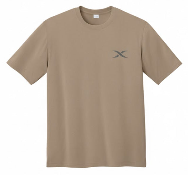 CornerStone Workwear Pro Short Sleeve Tee with custom logo embroidery